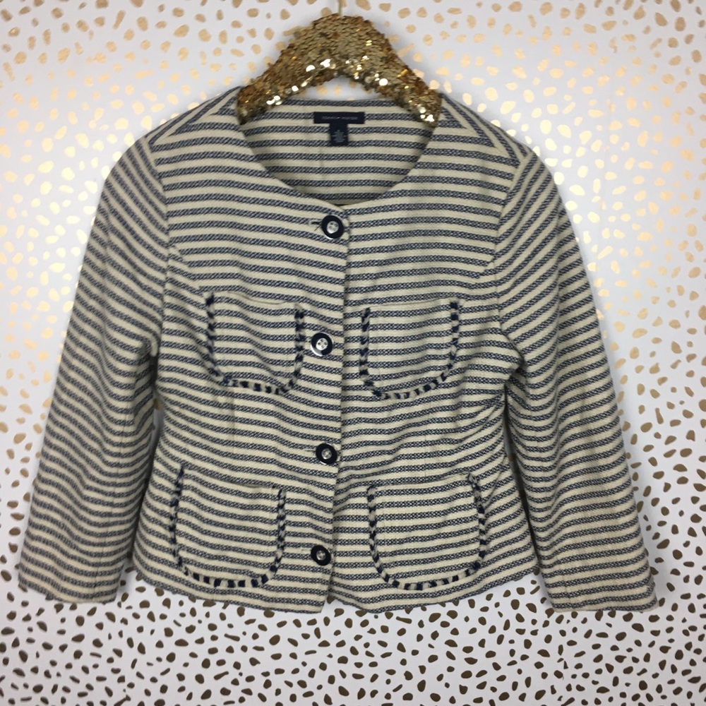🍑Tommy Hilfiger Striped Blazer - Picture 1 of 7
